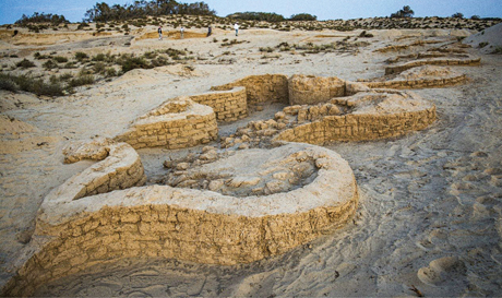Egyptian fortress wall in Sinai_Egyptian Ministry of Tourism and Antiquities