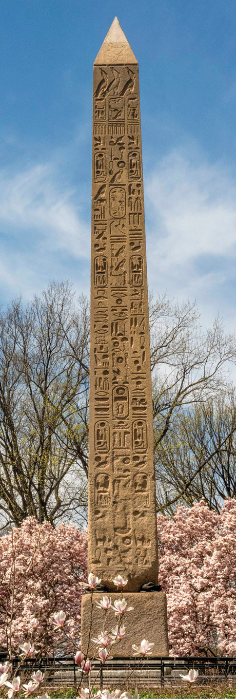 Egyptian obelisk in Central Park, New York_Alamy, 2X0A353