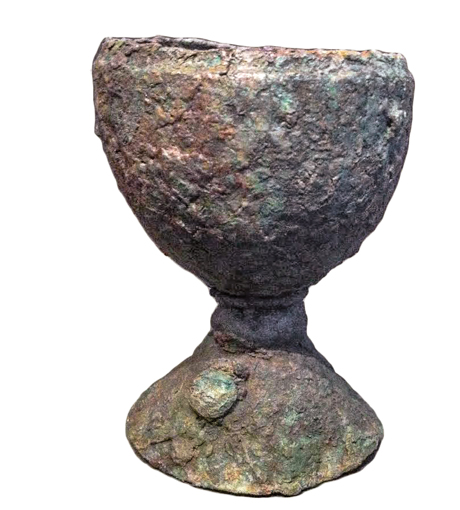 Ein Gedi synagogue incense burner_IMJ, 1970-1746