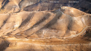 Machaerus, with Roman siege wall and ramp