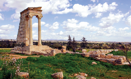 Temple of Apollo in Kourion, Cyprus_Alamy, BA5J7C