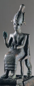 A god seated on a throne from Byblos_LIBII63
