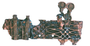 Bronze serpent object from Ataruz