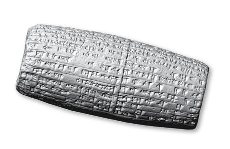 Digital model of an inscribed cylinder from Kish, Iraq