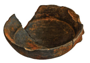 Nuragic Black Ware bowl from Hala Sultan Tekke