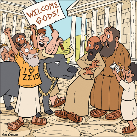 BAR Fall 2026 Cartoon Caption Contest Acts 14.11-12